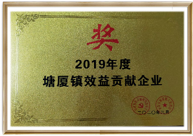 2019 Tangxia Town Benefit Contribution Enterprise
